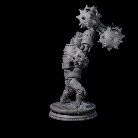 Ticking Clockwork Soldier C Miniature for Dungeons and Dragons, Pathfinder or other TTRPGs