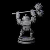 Ticking Clockwork Soldier C Miniature for Dungeons and Dragons, Pathfinder or other TTRPGs