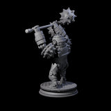 Ticking Clockwork Soldier C Miniature for Dungeons and Dragons, Pathfinder or other TTRPGs