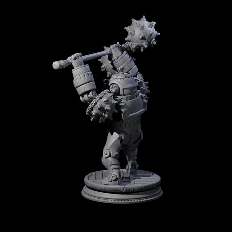 Ticking Clockwork Soldier C Miniature for Dungeons and Dragons, Pathfinder or other TTRPGs