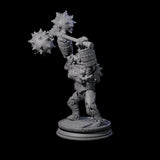 Ticking Clockwork Soldier C Miniature for Dungeons and Dragons, Pathfinder or other TTRPGs