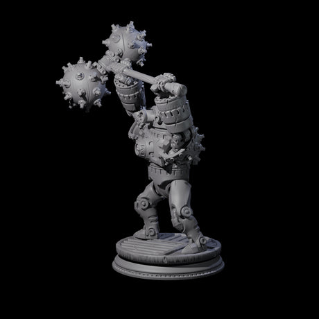 Ticking Clockwork Soldier C Miniature for Dungeons and Dragons, Pathfinder or other TTRPGs