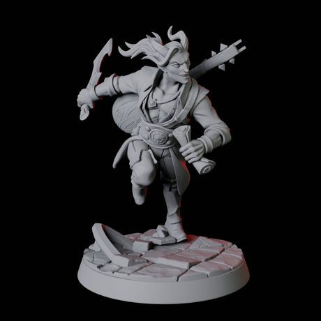 Tiefling Bard A Miniature for Dungeons and Dragons, Pathfinder or other TTRPGs