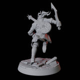 Tiefling Bard A Miniature for Dungeons and Dragons, Pathfinder or other TTRPGs