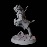 Tiefling Bard A Miniature for Dungeons and Dragons, Pathfinder or other TTRPGs