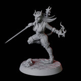 Tiefling Bard D Miniature for Dungeons and Dragons, Pathfinder or other TTRPGs