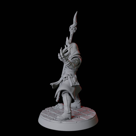 Tiefling Magic Caster C Miniature for Dungeons and Dragons, Pathfinder or other TTRPGs