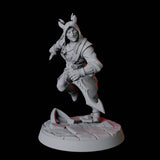 Tiefling Rogue A Miniature for Dungeons and Dragons, Pathfinder or other TTRPGs