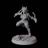 Tiefling Rogue D Miniature for Dungeons and Dragons, Pathfinder or other TTRPGs
