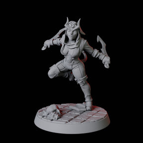 Tiefling Rogue D Miniature for Dungeons and Dragons, Pathfinder or other TTRPGs