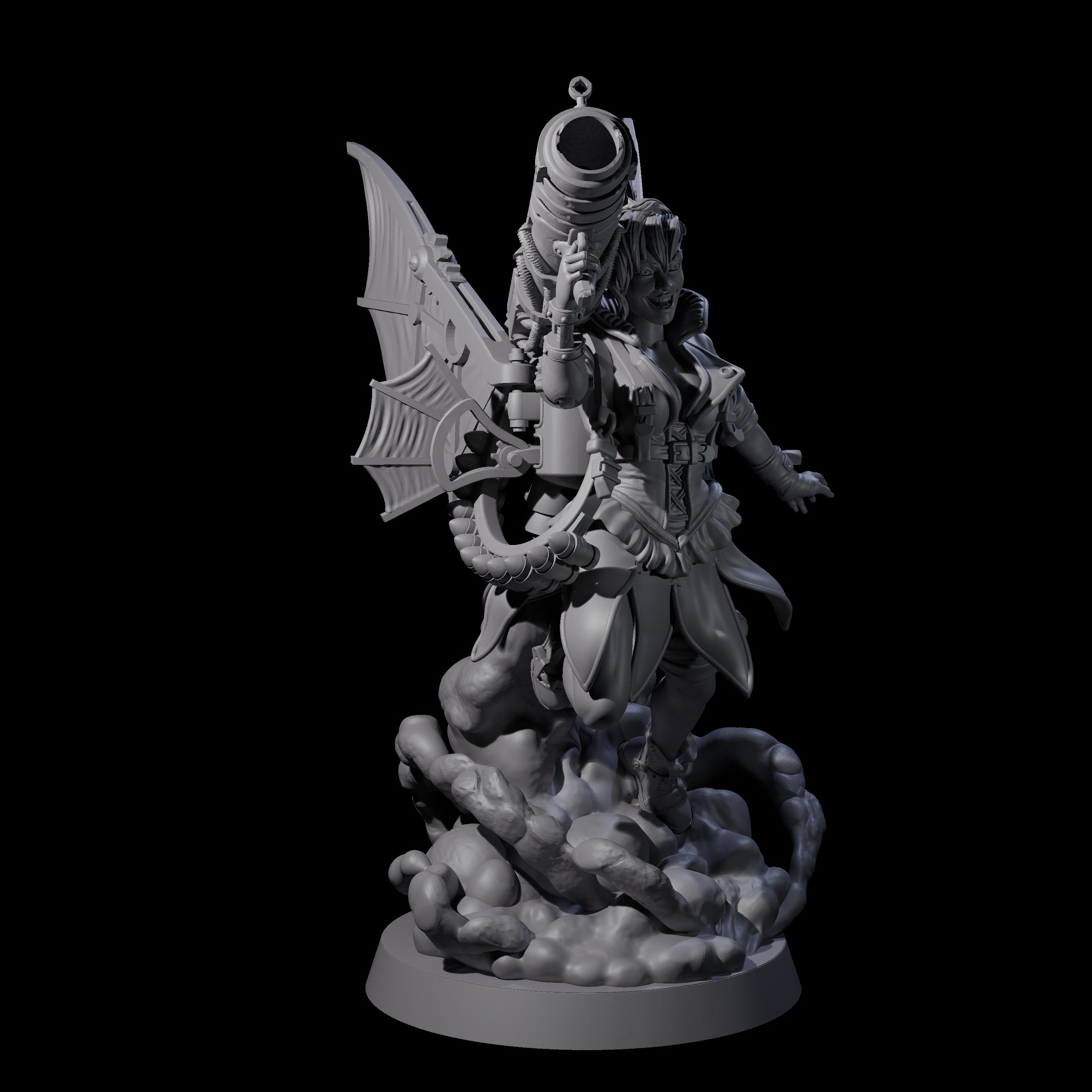 Tina - The Mad Artificer Miniature for Dungeons and Dragons, Pathfinder or other TTRPGs