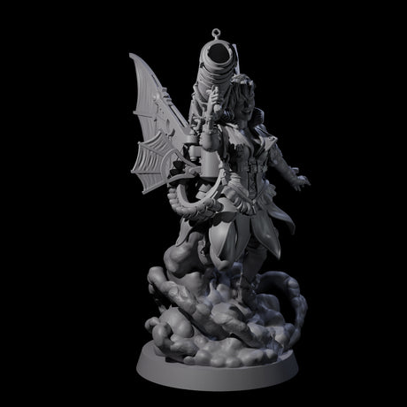 Tina - The Mad Artificer Miniature for Dungeons and Dragons, Pathfinder or other TTRPGs