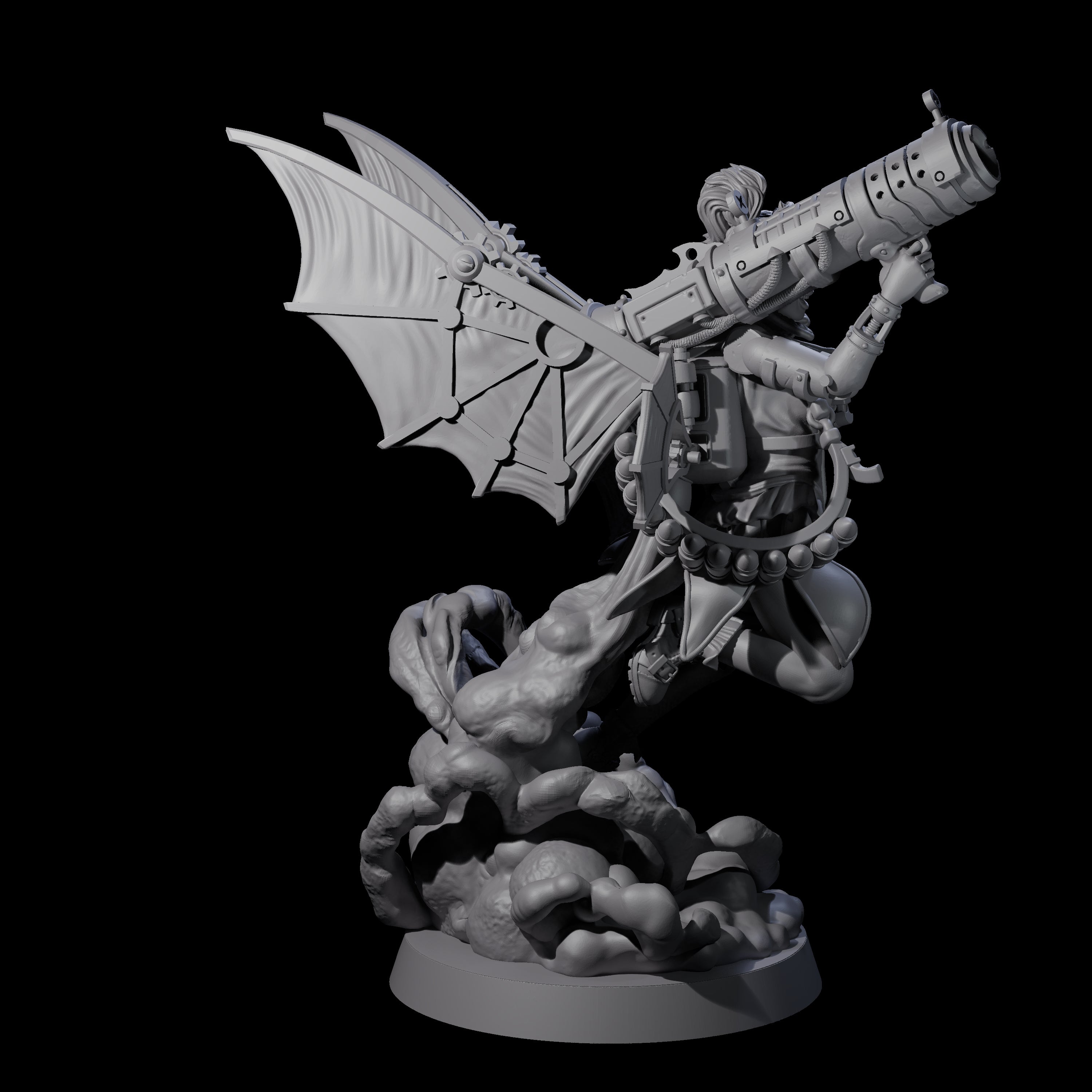 Tina - The Mad Artificer Miniature for Dungeons and Dragons, Pathfinder or other TTRPGs