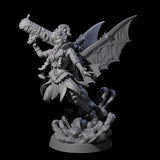Tina - The Mad Artificer Miniature for Dungeons and Dragons, Pathfinder or other TTRPGs