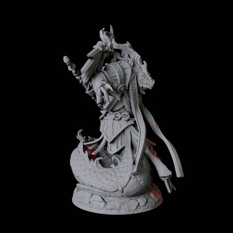 Tinkering Yuan-Ti Abomination Artificer Miniature for Dungeons and Dragons, Pathfinder or other TTRPGs