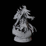 Tinkering Yuan-Ti Abomination Artificer Miniature for Dungeons and Dragons, Pathfinder or other TTRPGs