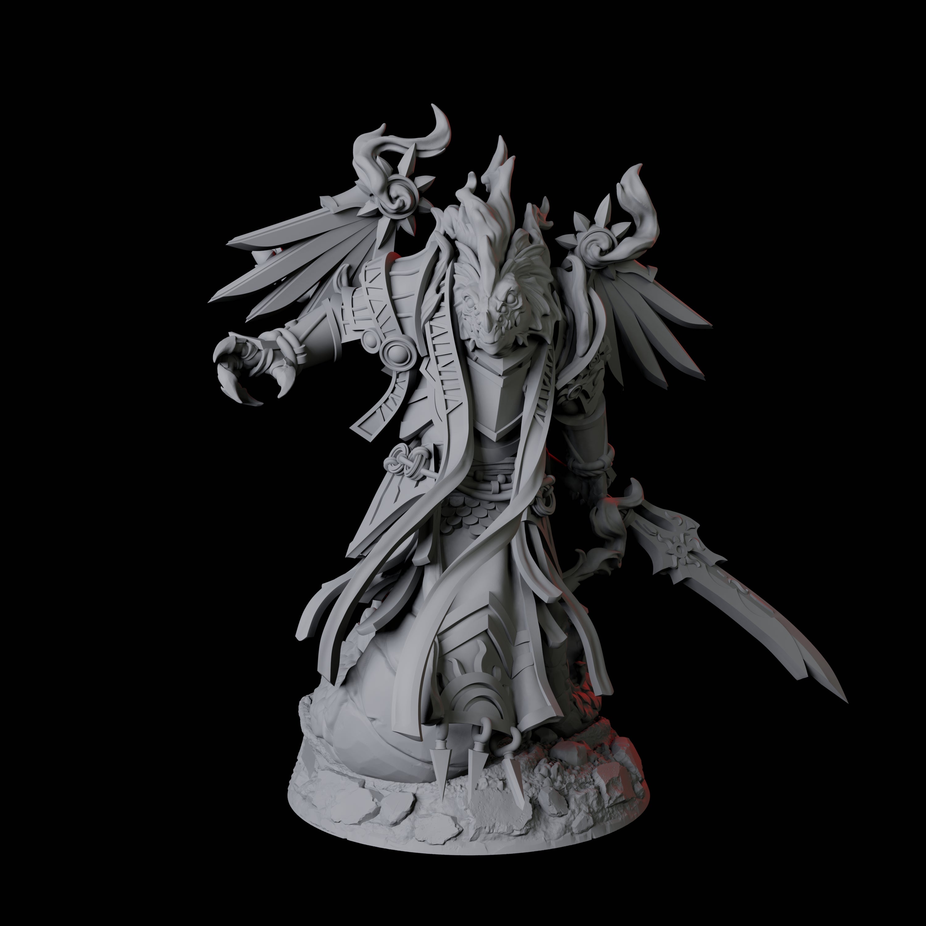 Tinkering Yuan-Ti Abomination Artificer Miniature for Dungeons and Dragons, Pathfinder or other TTRPGs
