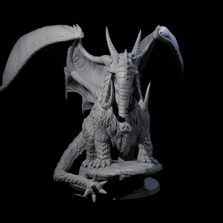 Titanous Thulgant Qlippoth Miniature for Dungeons and Dragons, Pathfinder or other TTRPGs