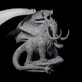 Titanous Thulgant Qlippoth Miniature for Dungeons and Dragons, Pathfinder or other TTRPGs
