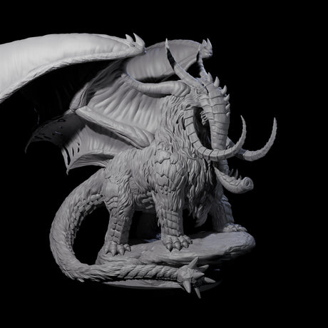 Titanous Thulgant Qlippoth Miniature for Dungeons and Dragons, Pathfinder or other TTRPGs