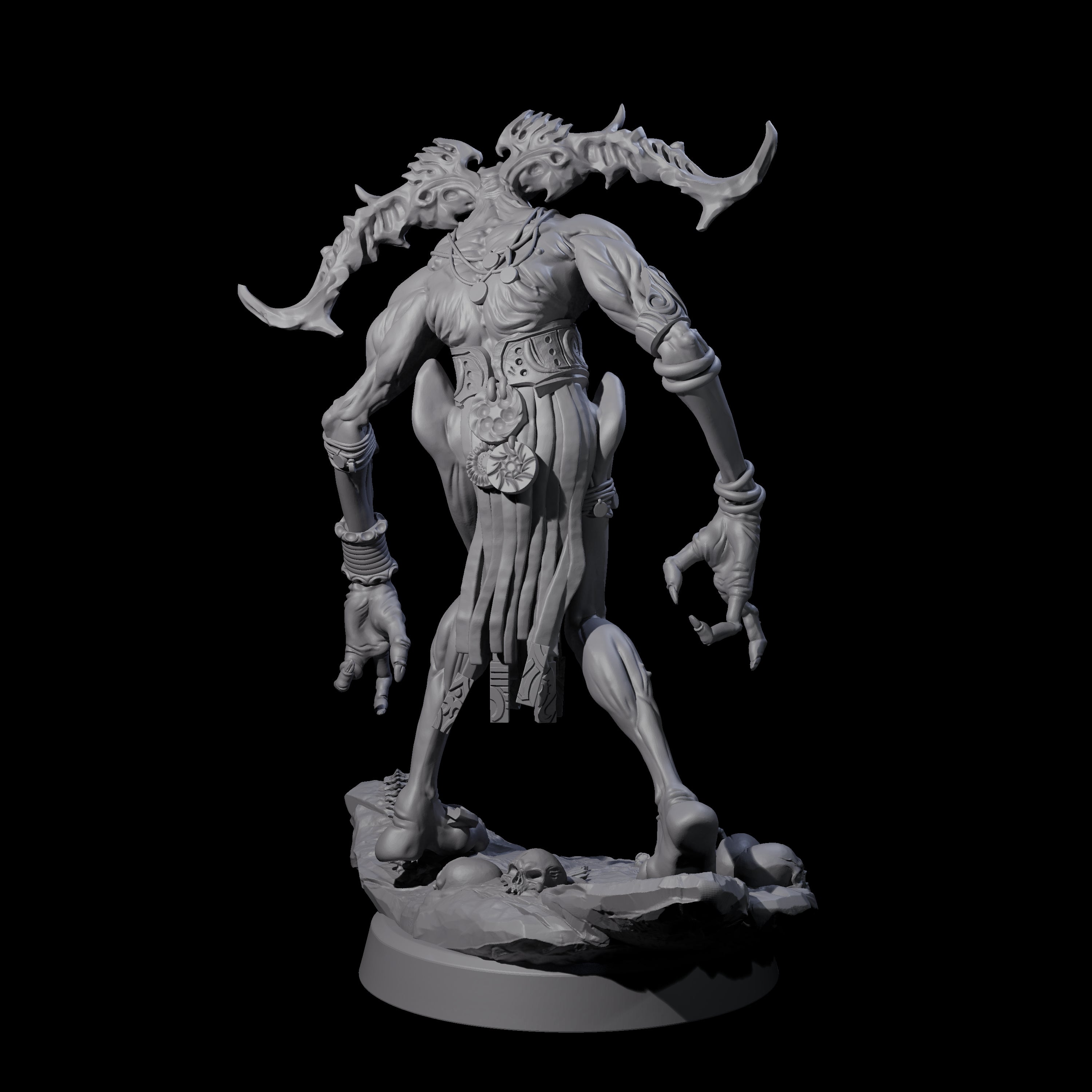 Toiling Horror Miniature for Dungeons and Dragons, Pathfinder or other TTRPGs