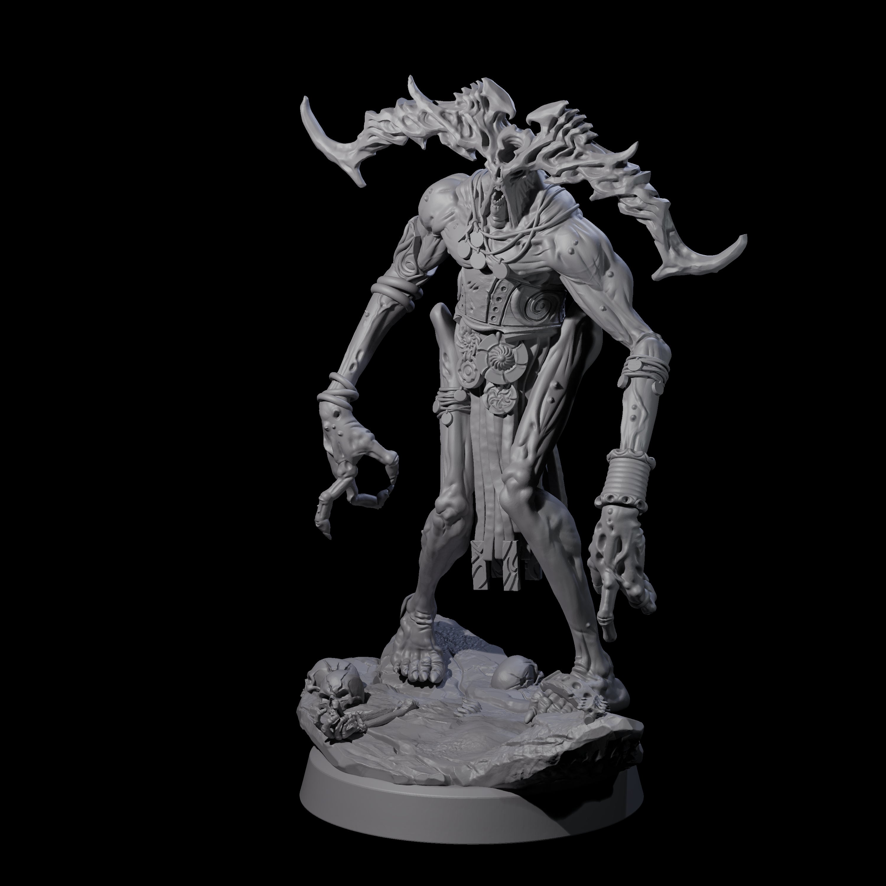 Toiling Horror Miniature for Dungeons and Dragons, Pathfinder or other TTRPGs