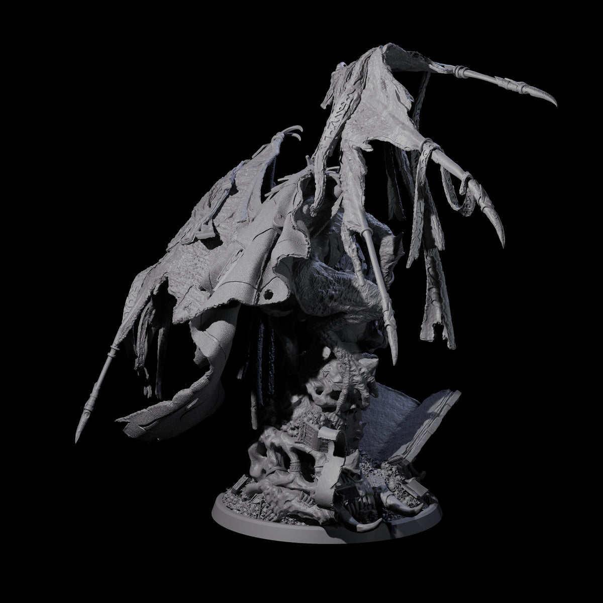 Tome Dragon - Horder of Knowledge Miniature for Dungeons and Dragons, Pathfinder or other TTRPGs
