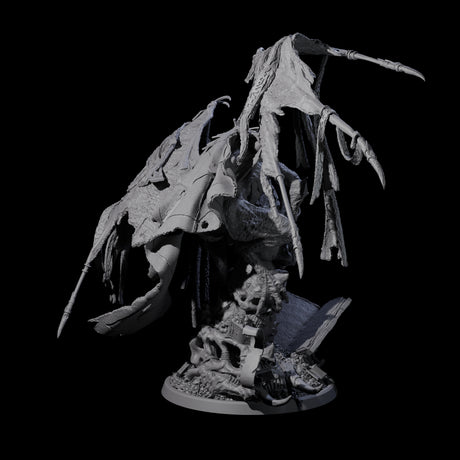 Tome Dragon - Horder of Knowledge Miniature for Dungeons and Dragons, Pathfinder or other TTRPGs