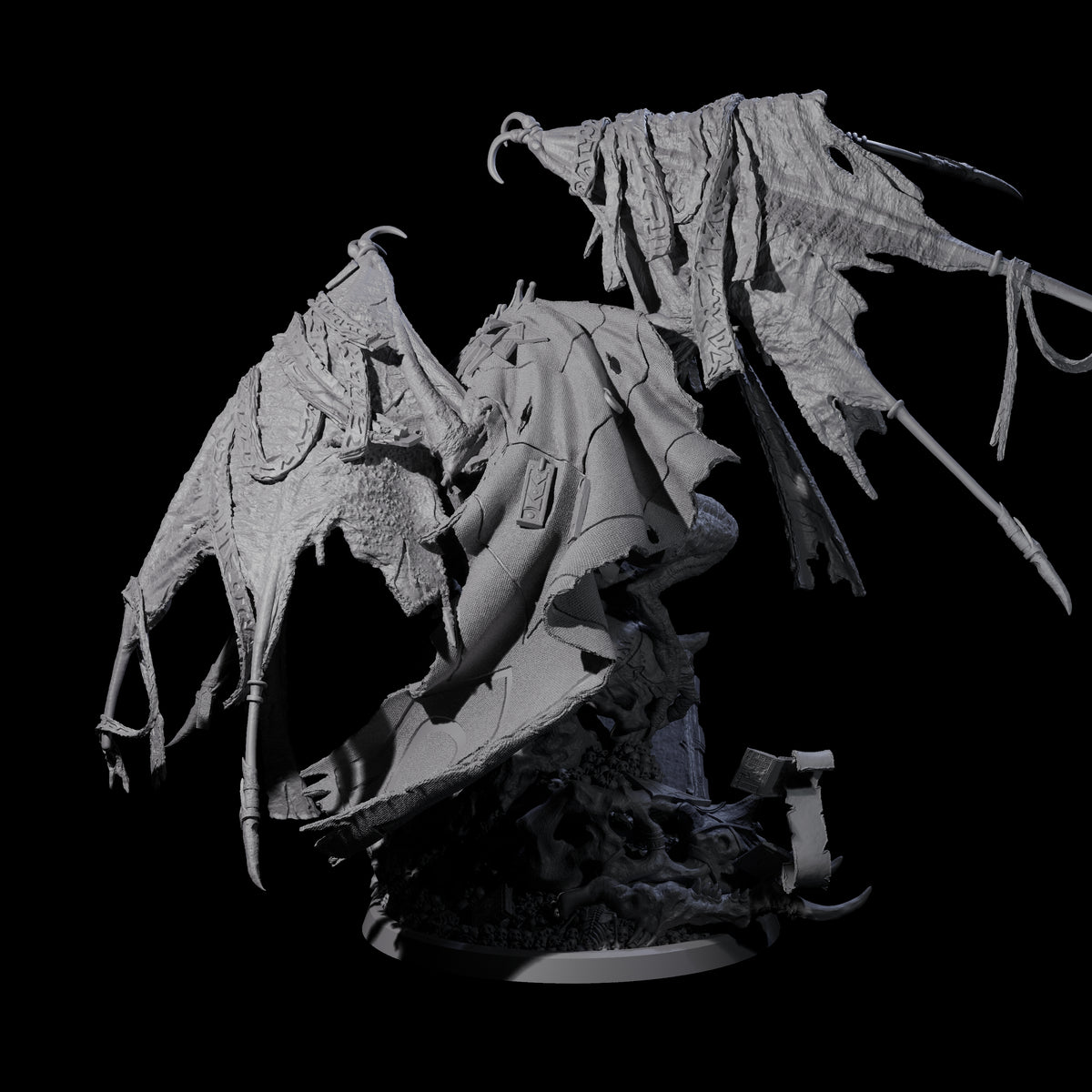 Tome Dragon - Horder of Knowledge Miniature for Dungeons and Dragons, Pathfinder or other TTRPGs