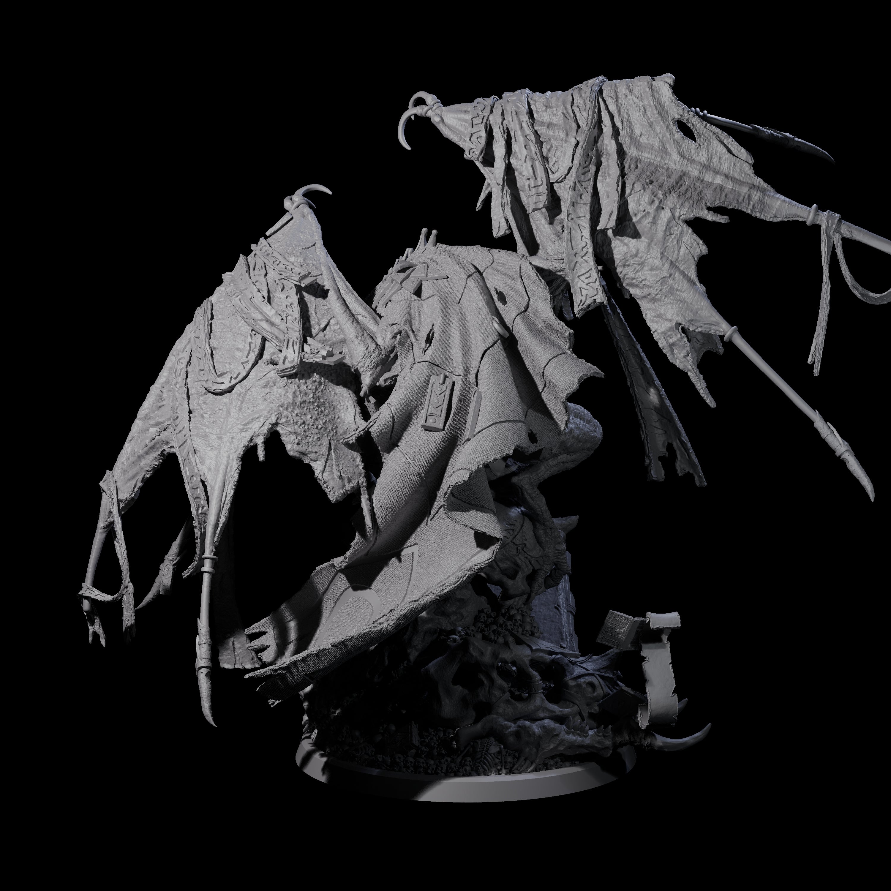 Tome Dragon - Horder of Knowledge Miniature for Dungeons and Dragons, Pathfinder or other TTRPGs
