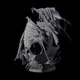 Tome Dragon - Horder of Knowledge Miniature for Dungeons and Dragons, Pathfinder or other TTRPGs