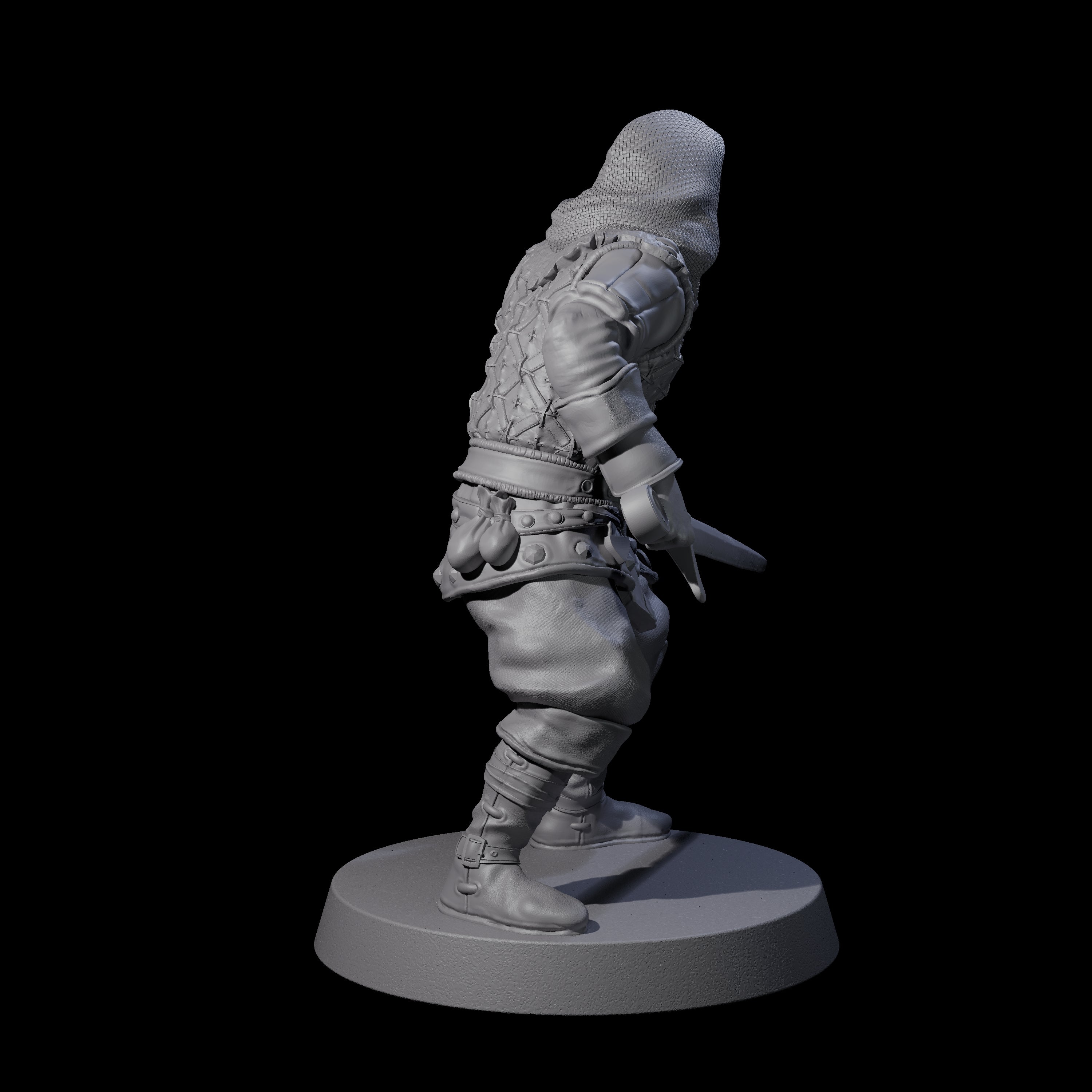 Toothy Bandit A Miniature for Dungeons and Dragons, Pathfinder or other TTRPGs