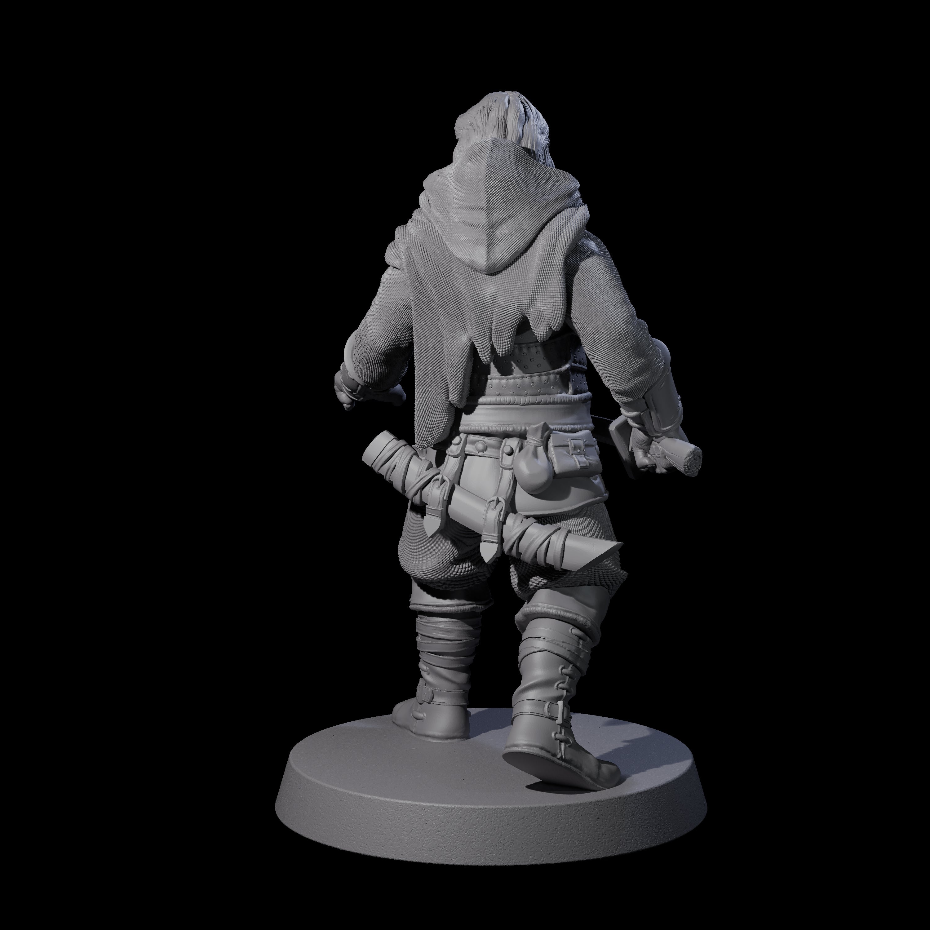 Toothy Bandit B Miniature for Dungeons and Dragons, Pathfinder or other TTRPGs