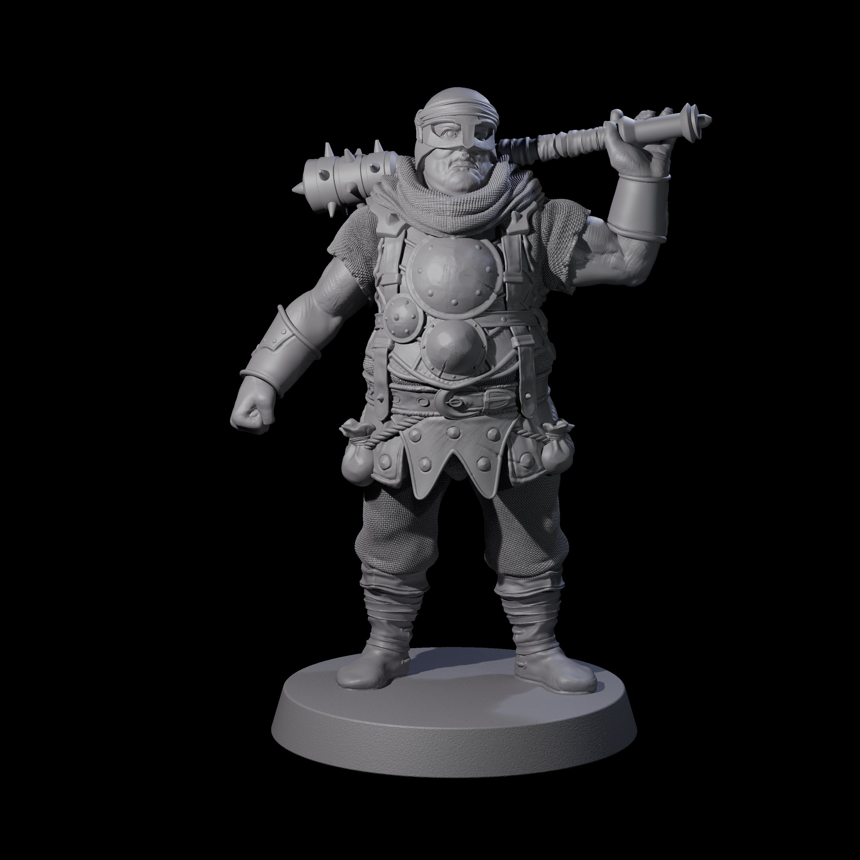 Toothy Bandit C Miniature for Dungeons and Dragons, Pathfinder or other TTRPGs