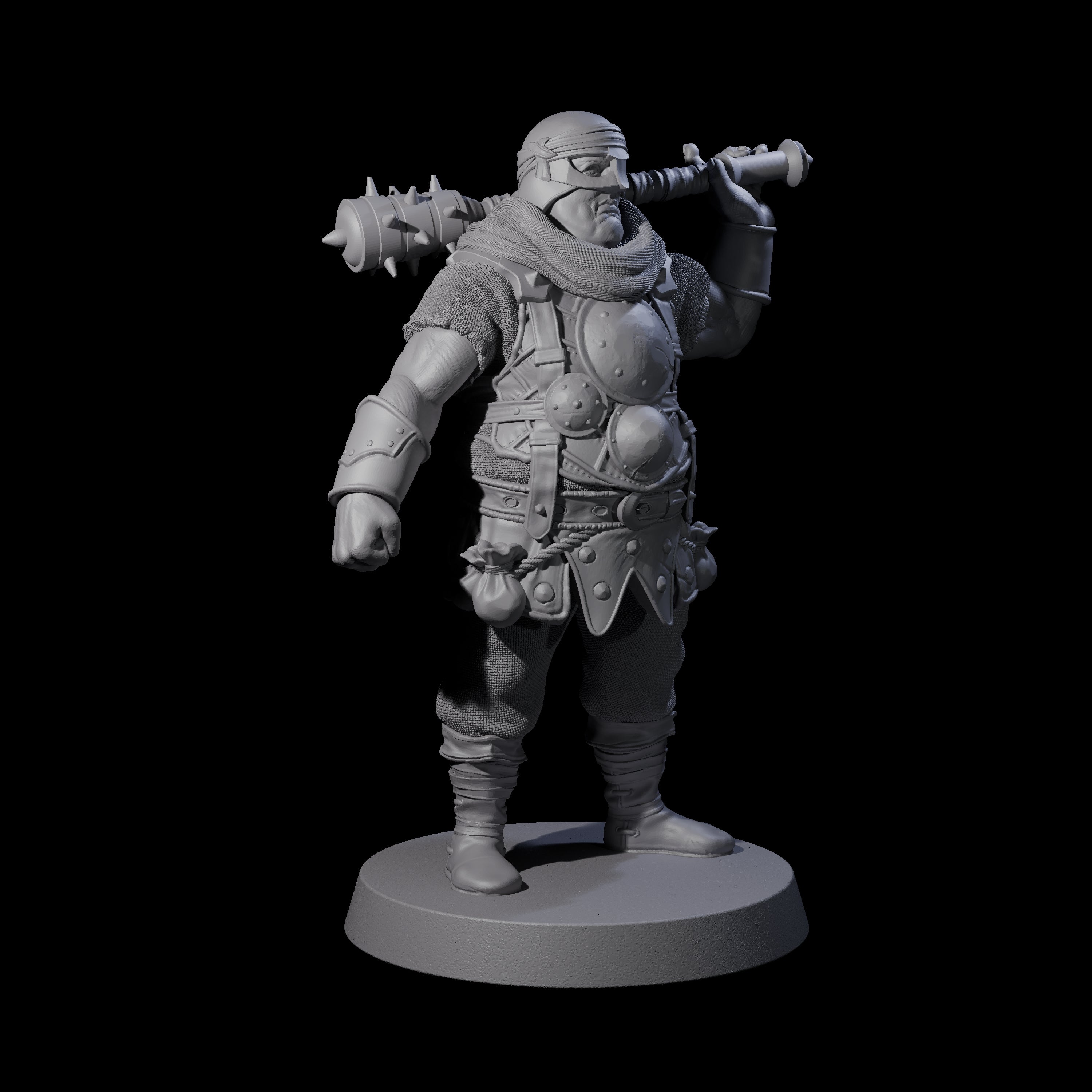 Toothy Bandit C Miniature for Dungeons and Dragons, Pathfinder or other TTRPGs