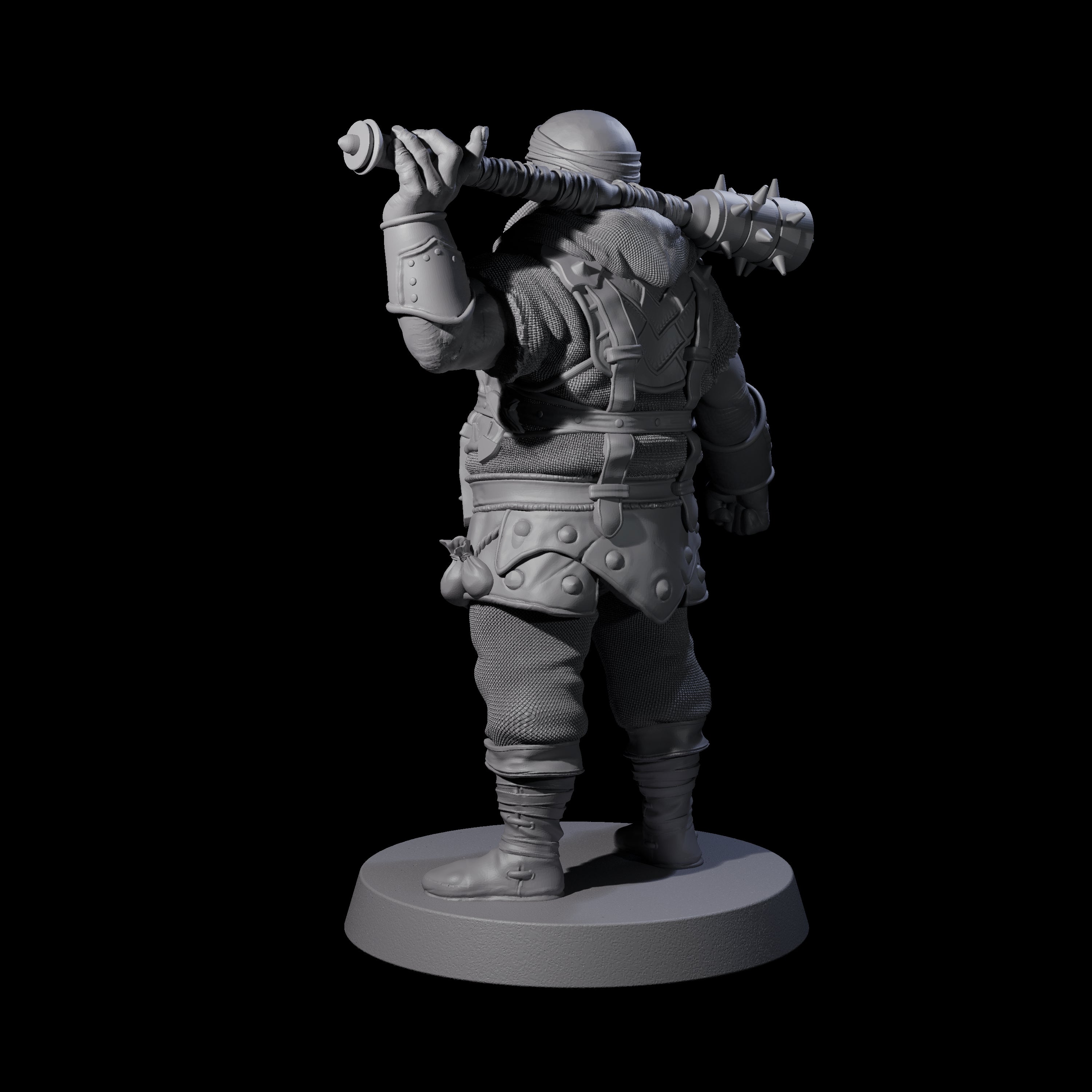 Toothy Bandit C Miniature for Dungeons and Dragons, Pathfinder or other TTRPGs