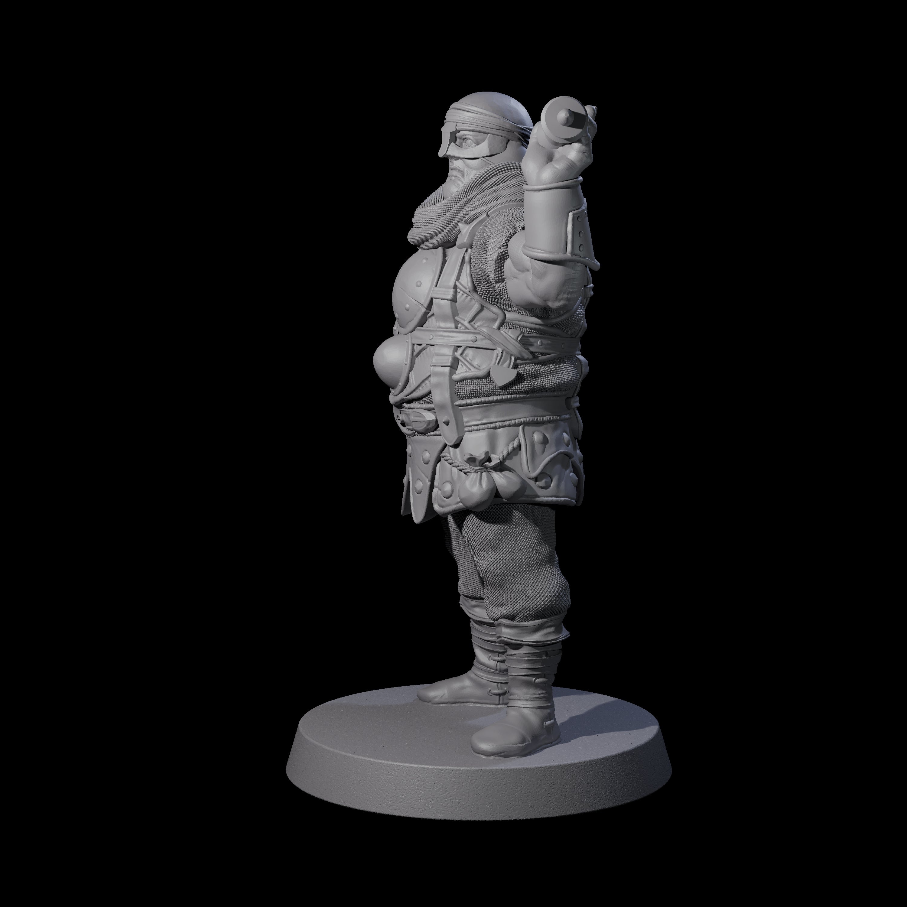 Toothy Bandit C Miniature for Dungeons and Dragons, Pathfinder or other TTRPGs