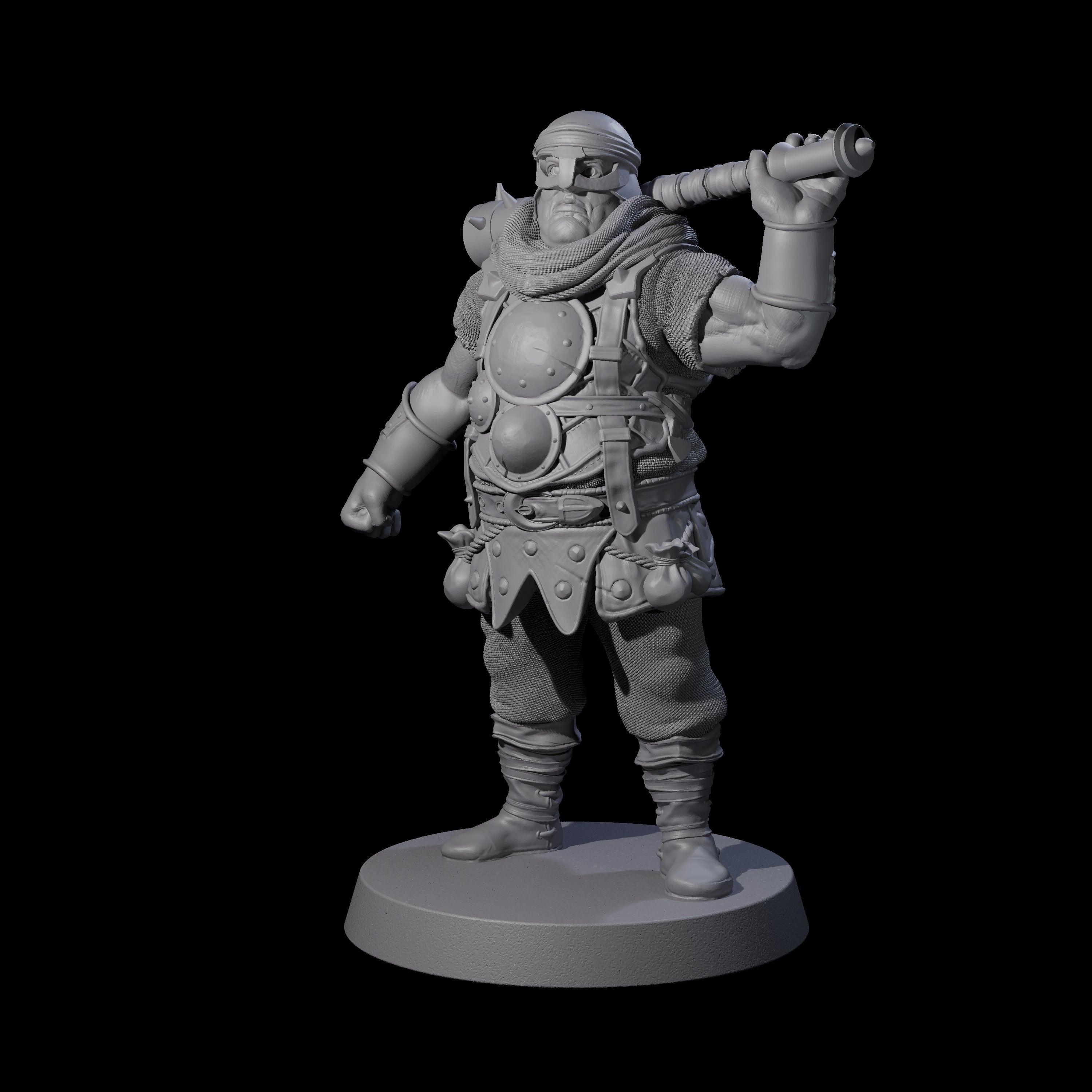 Toothy Bandit C Miniature for Dungeons and Dragons, Pathfinder or other TTRPGs
