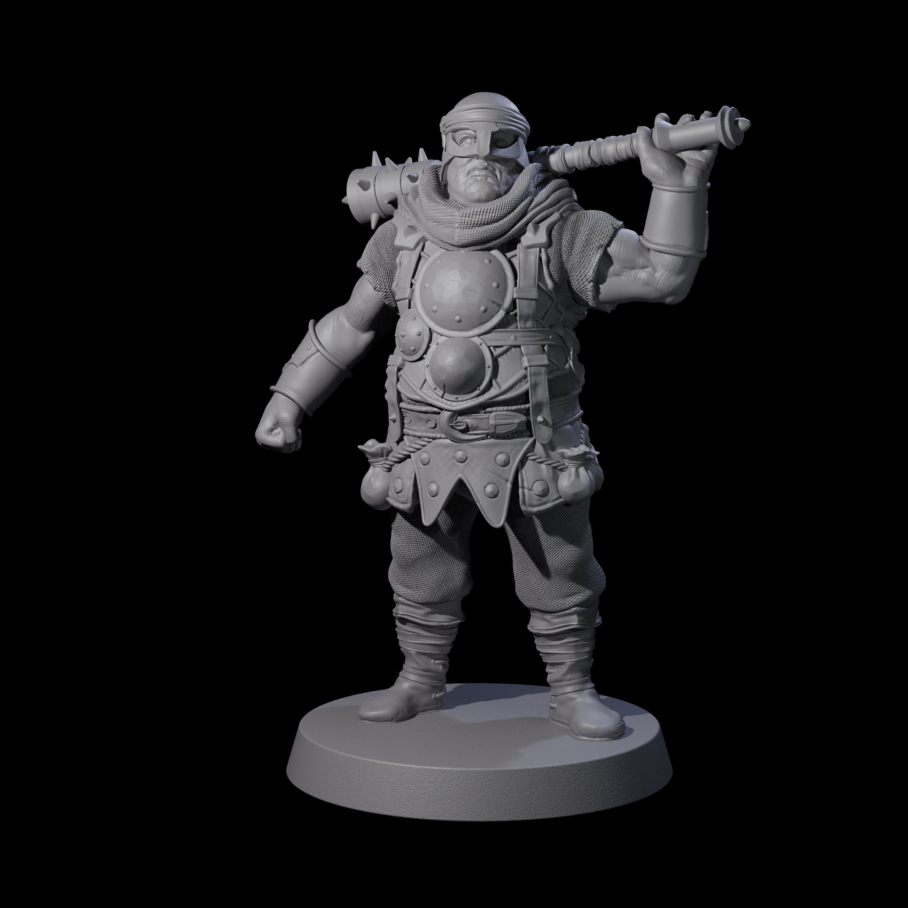 Toothy Bandit C Miniature for Dungeons and Dragons, Pathfinder or other TTRPGs