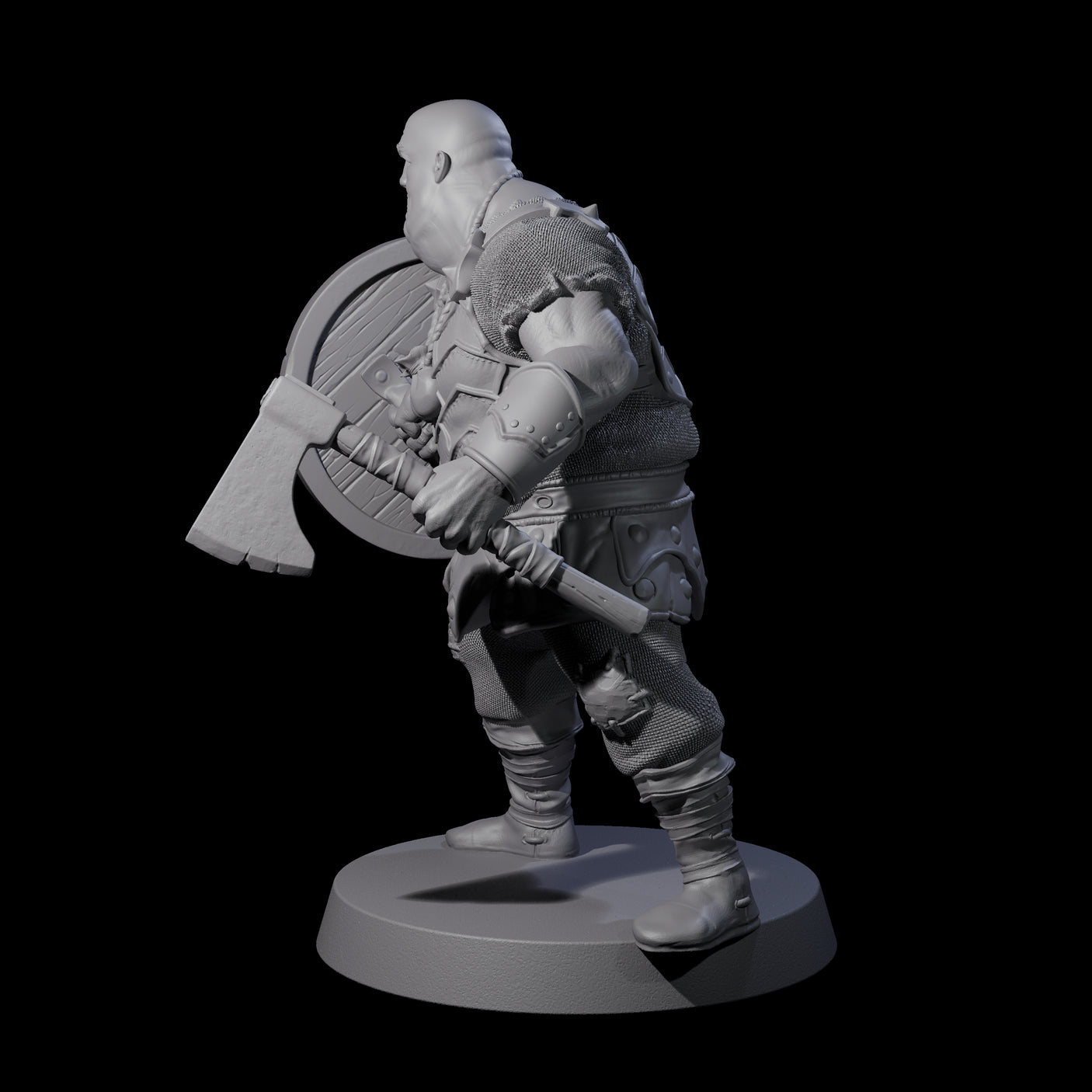 Toothy Bandit D Miniature for Dungeons and Dragons, Pathfinder or other TTRPGs