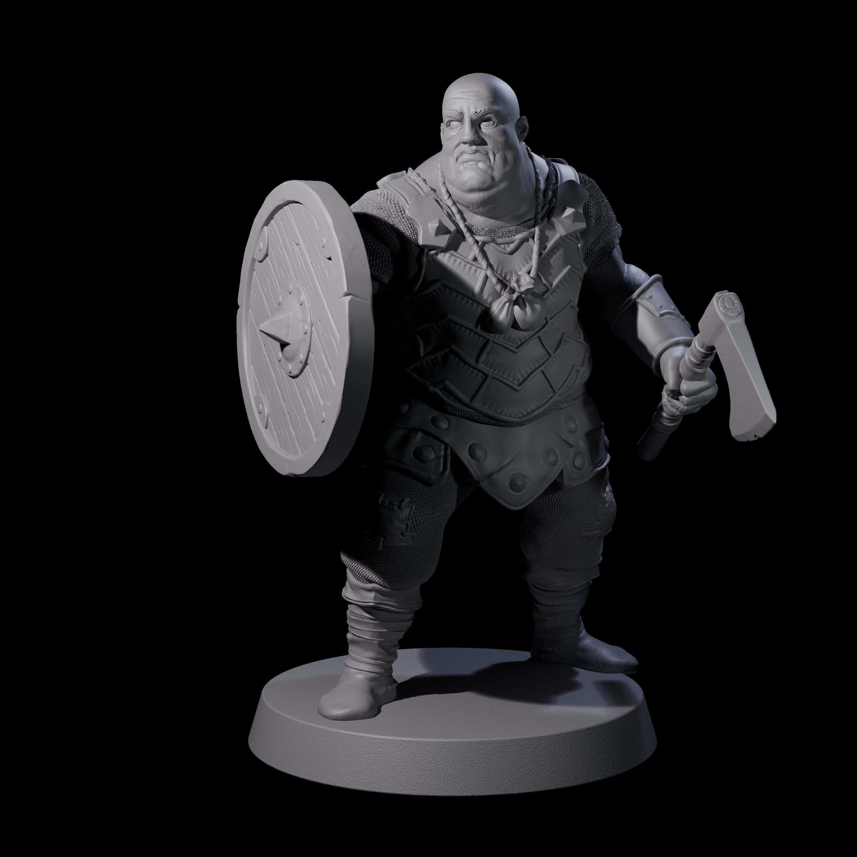 Toothy Bandit D Miniature for Dungeons and Dragons, Pathfinder or other TTRPGs