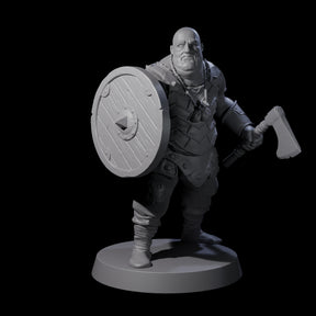 Toothy Bandit D Miniature for Dungeons and Dragons, Pathfinder or other TTRPGs