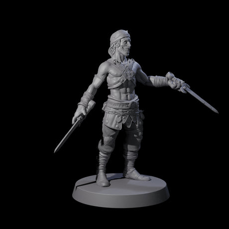 Toothy Bandit E Miniature for Dungeons and Dragons, Pathfinder or other TTRPGs