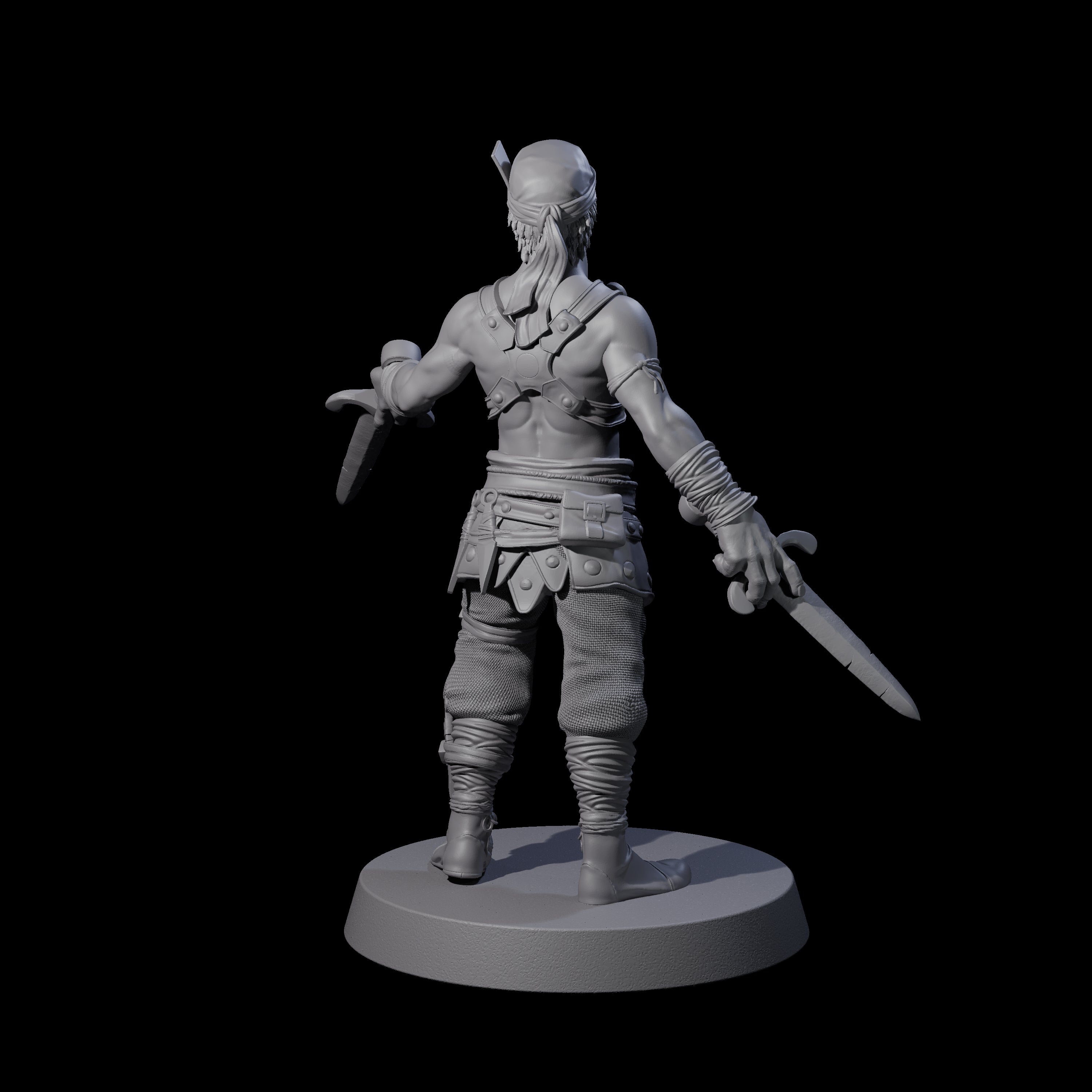 Toothy Bandit E Miniature for Dungeons and Dragons, Pathfinder or other TTRPGs