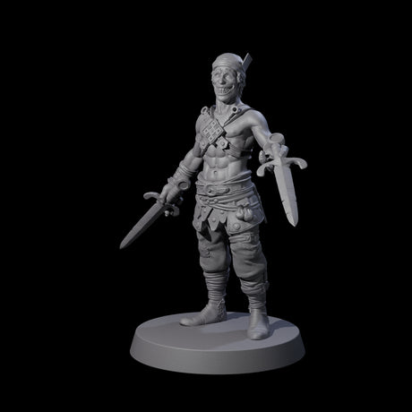 Toothy Bandit E Miniature for Dungeons and Dragons, Pathfinder or other TTRPGs
