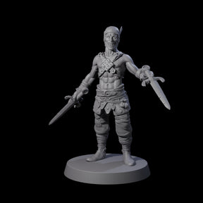 Toothy Bandit E Miniature for Dungeons and Dragons, Pathfinder or other TTRPGs