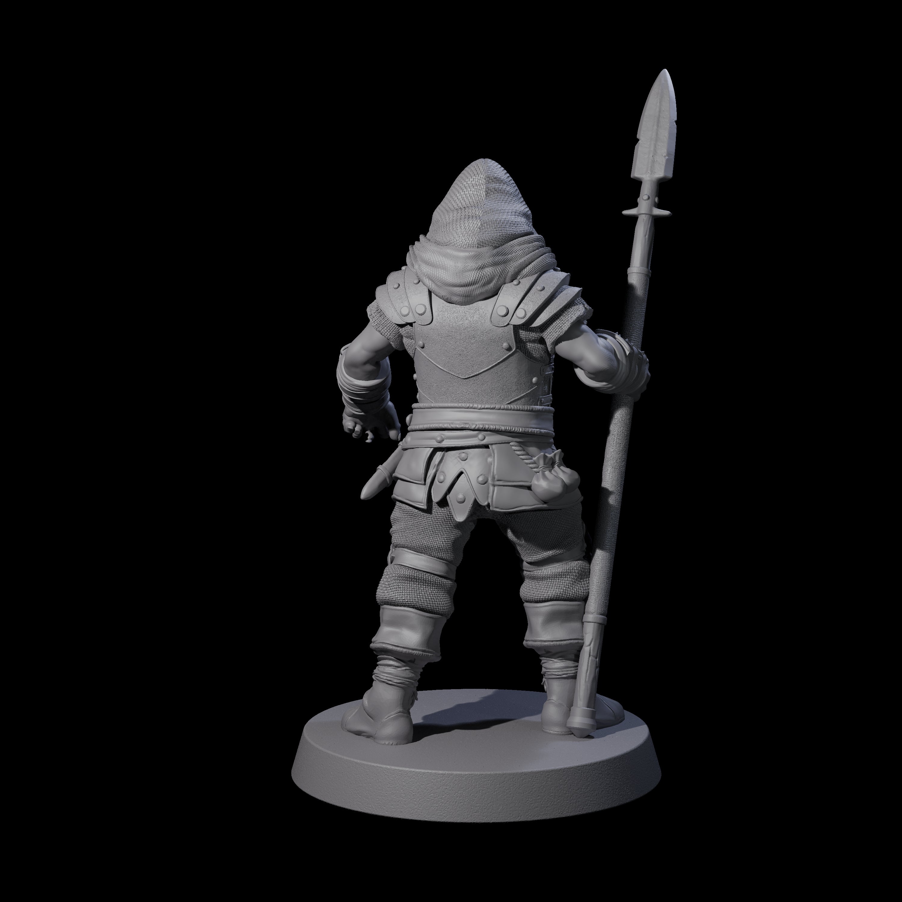 Toothy Bandit F Miniature for Dungeons and Dragons, Pathfinder or other TTRPGs