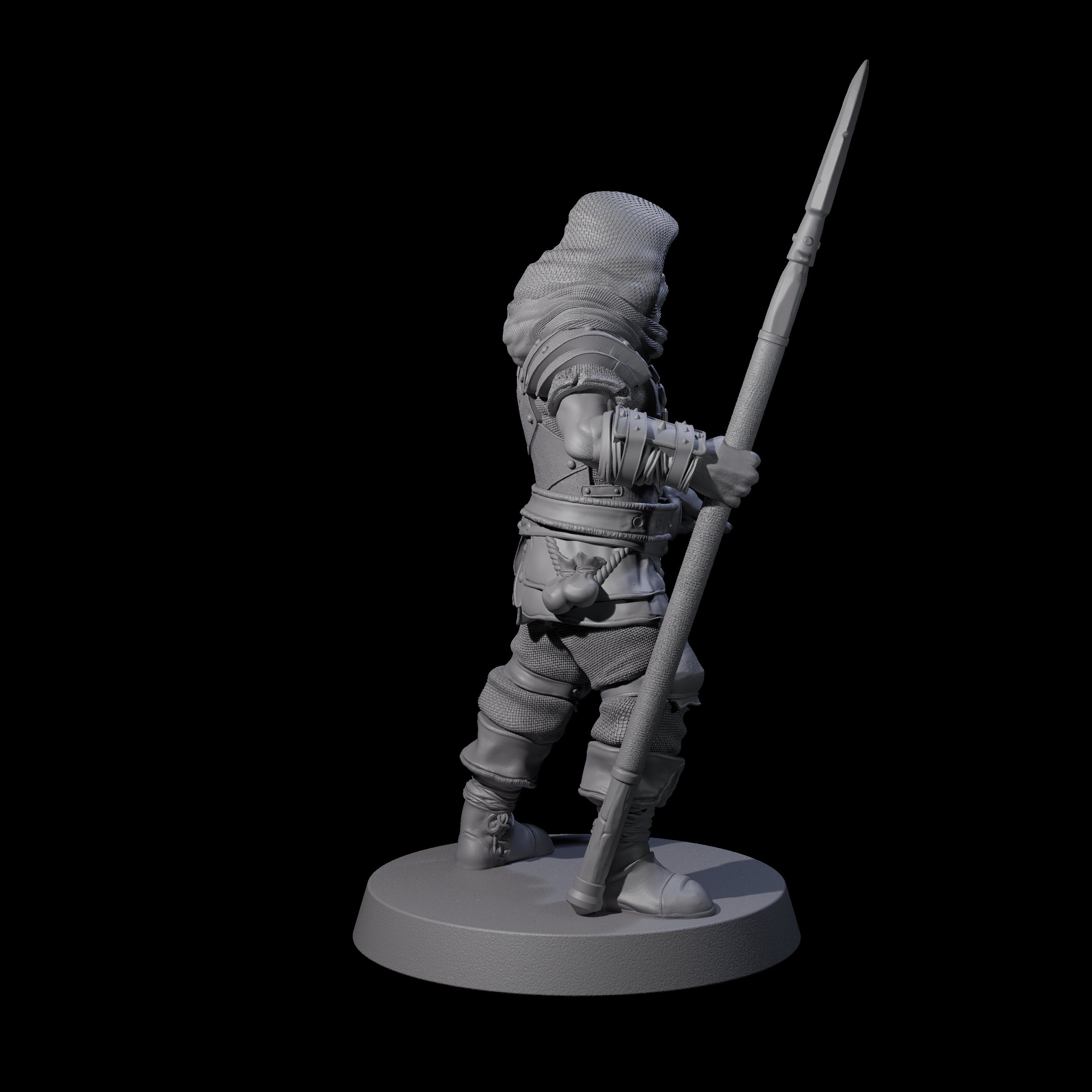 Toothy Bandit F Miniature for Dungeons and Dragons, Pathfinder or other TTRPGs