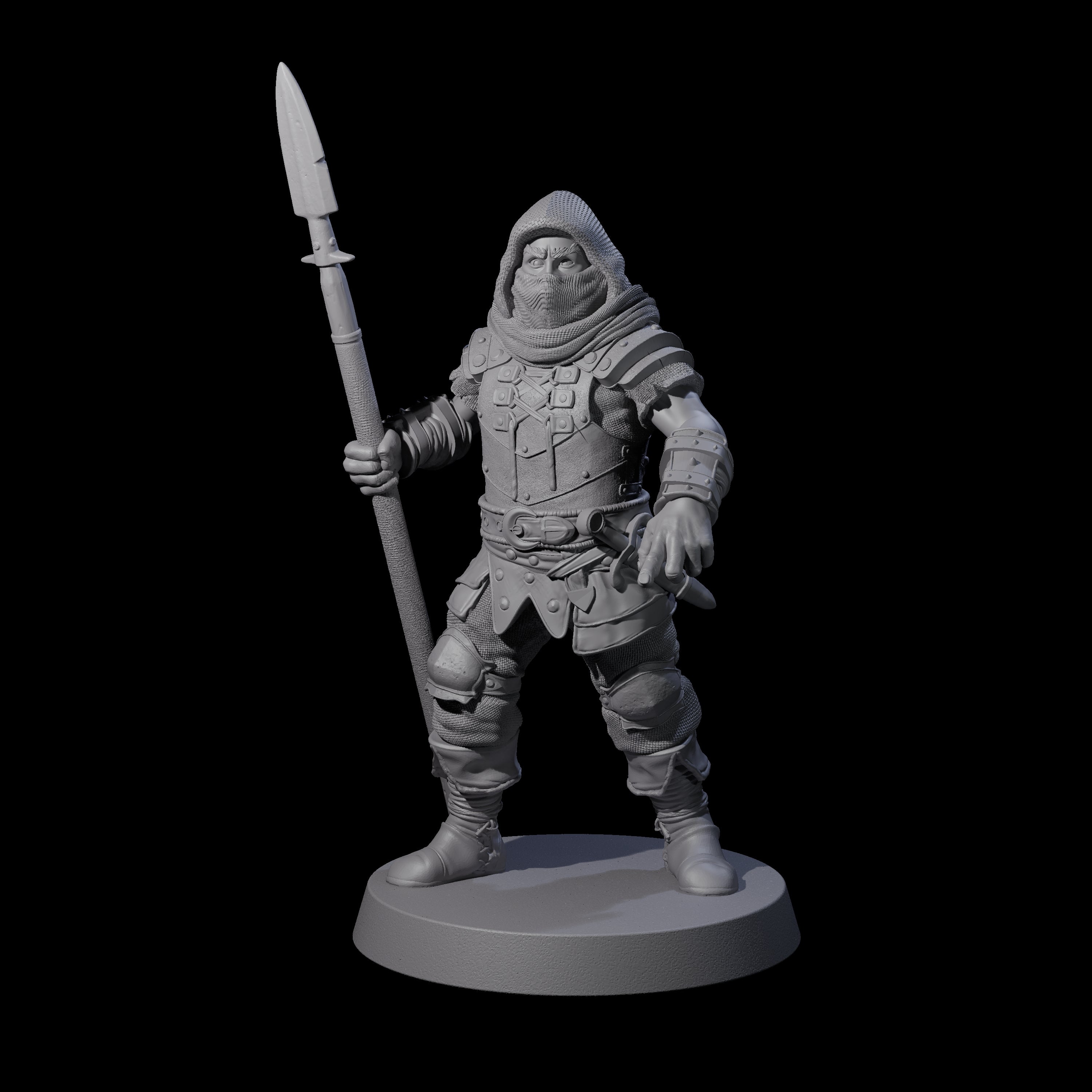 Toothy Bandit F Miniature for Dungeons and Dragons, Pathfinder or other TTRPGs