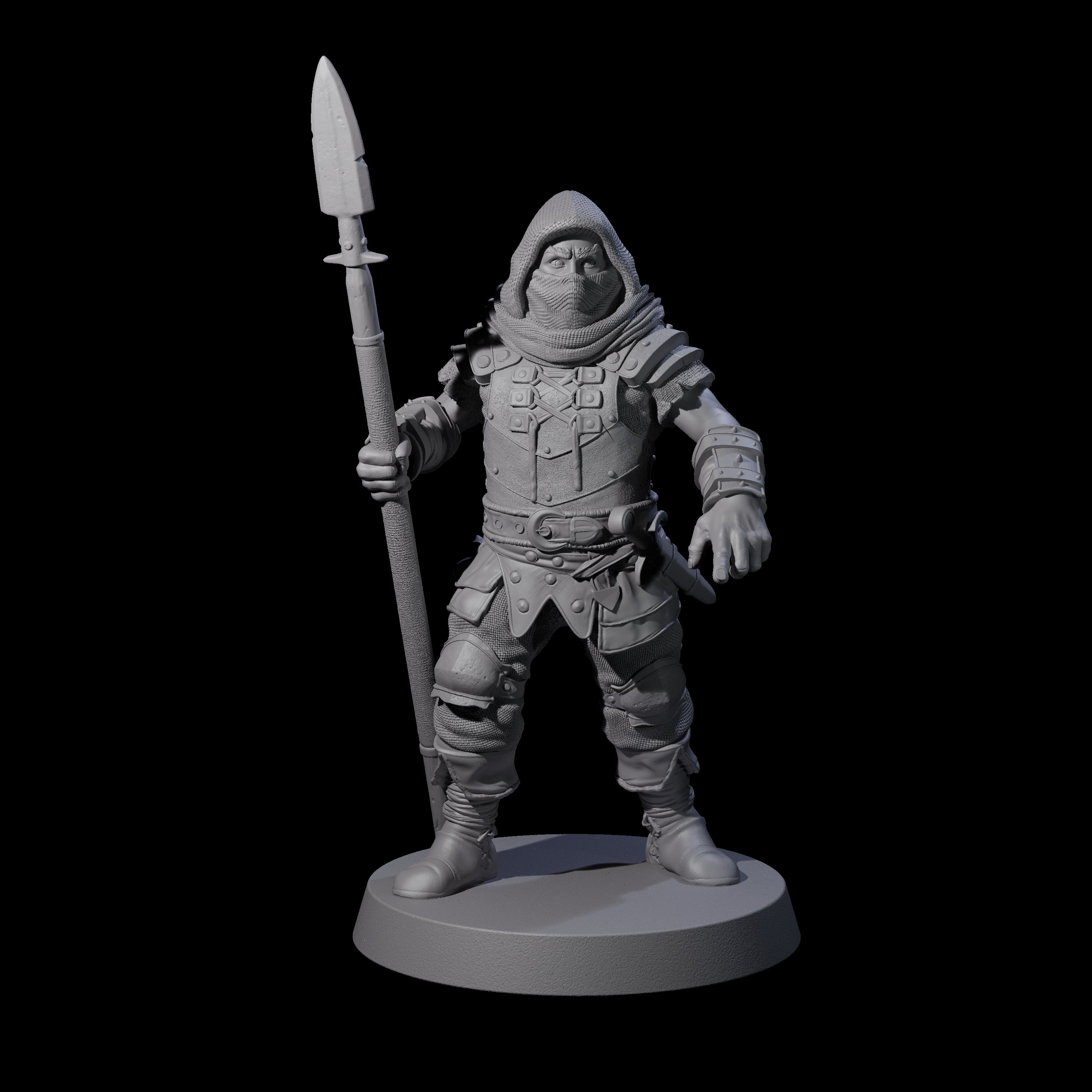 Toothy Bandit F Miniature for Dungeons and Dragons, Pathfinder or other TTRPGs